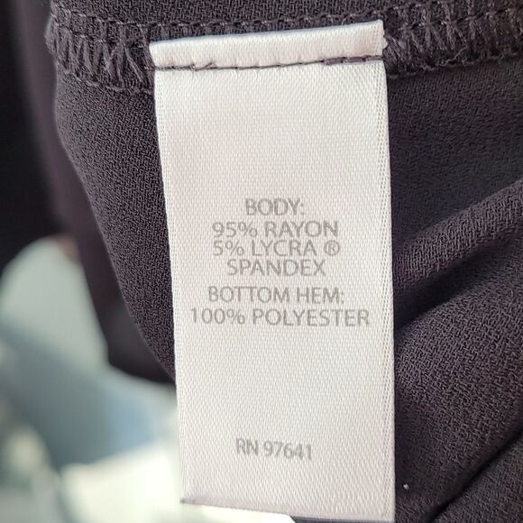 J.JILL Ruffled bottom top XL excellent condition - Picture 4 of 4